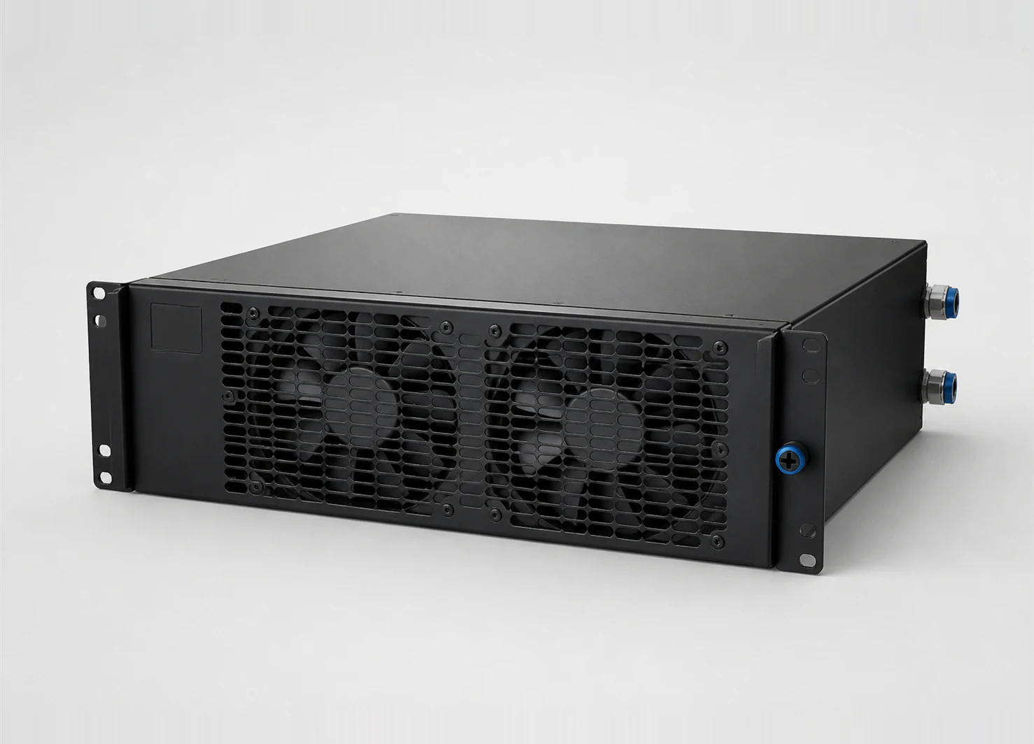 Unbranded illustrative render of Rack-Mounted Air-Cooling Unit