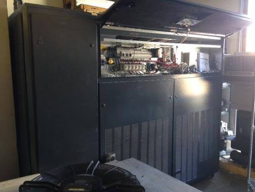Computer room air handler used in advanced cooling systems