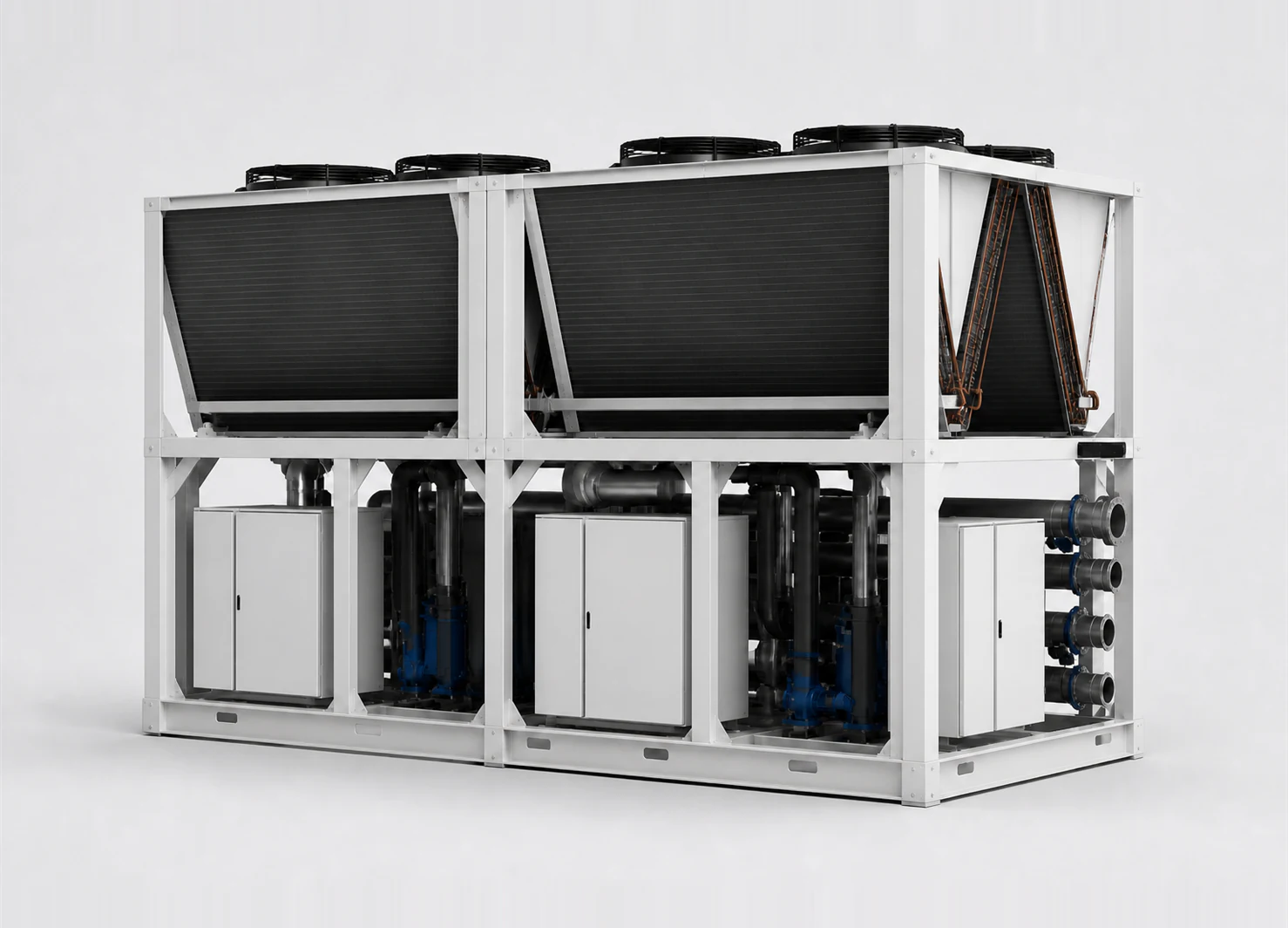 Unbranded illustrative render of Phase-Change Natural-Cooling System