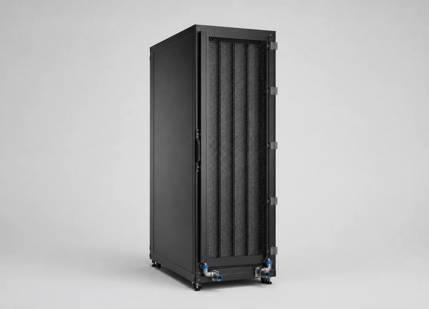 Unbranded illustrative render of Rear-Door Heat-Pipe Cooling Unit