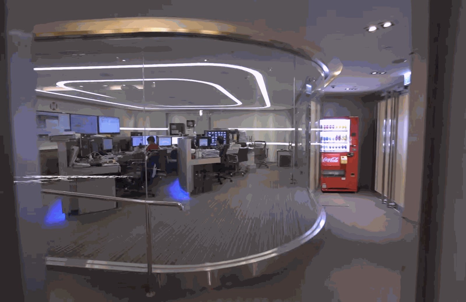 Operations log room supporting AI infrastructure