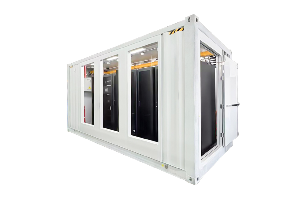 the supplier mobile data-centre container interior