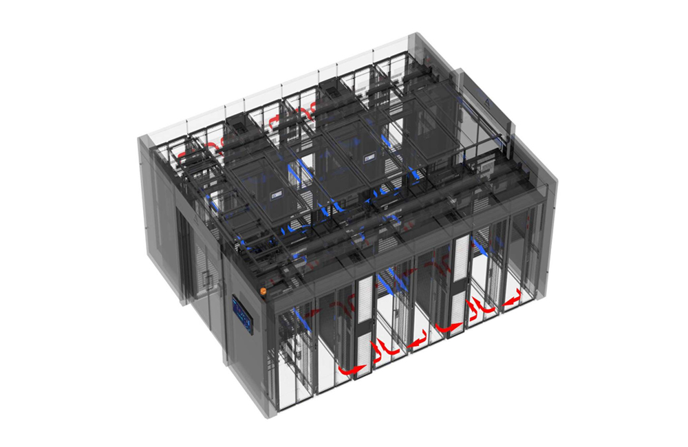 the supplier modular data-centre reference view